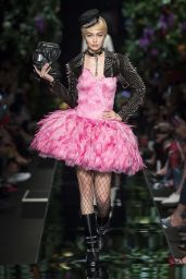 GIGI HADID at Moschino Fashion Show at Milan Fashion Week 09/21/2017