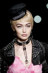 GIGI HADID at Moschino Fashion Show at Milan Fashion Week 09/21/2017