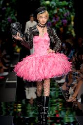 GIGI HADID at Moschino Fashion Show at Milan Fashion Week 09/21/2017