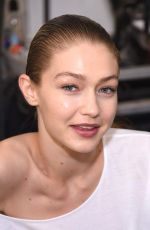 GIGI HADID at Prabal Gurung Fashion Show at NYFW in New York 09/10/2017