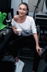 GIGI HADID at Prabal Gurung Fashion Show at NYFW in New York 09/10/2017