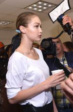 GIGI HADID at Prabal Gurung Fashion Show at NYFW in New York 09/10/2017