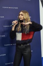 GIGI HADID at Tommy Hilfiger Store Launch in Copenhagen 09/23/2017