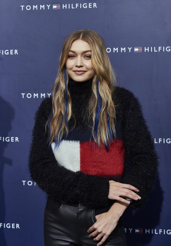 GIGI HADID at Tommy Hilfiger Store Launch in Copenhagen 09/23/2017