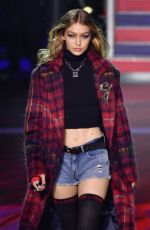 GIGI HADID at Tommynow Fall 2017 Fashion Show at London Fashion Week 09/19/2017