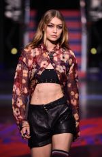 GIGI HADID at Tommynow Fall 2017 Fashion Show at London Fashion Week 09/19/2017