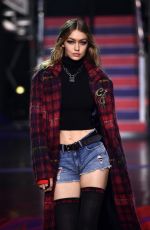 GIGI HADID at Tommynow Fall 2017 Fashion Show at London Fashion Week 09/19/2017