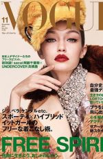 GIGI HADID for Vogue Magazine, Japan November 2017