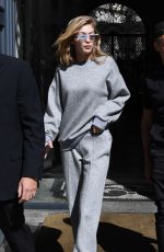 GIGI HADID Out and About in Milan 09/20/2017