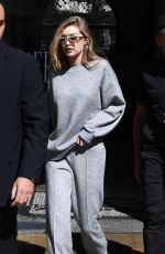 GIGI HADID Out and About in Milan 09/20/2017