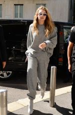 GIGI HADID Out and About in Milan 09/20/2017