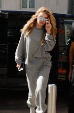GIGI HADID Out and About in Milan 09/20/2017