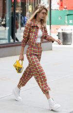 GIGI HADID Out and About in New York 09/08/2017