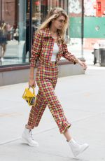 GIGI HADID Out and About in New York 09/08/2017