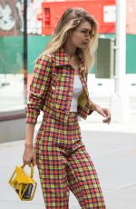 GIGI HADID Out and About in New York 09/08/2017