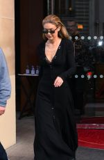 GIGI HADID Out and About in Paris 09/27/2017