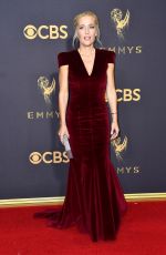 GILLIAN ANDERSON at 69th Annual Primetime EMMY Awards in Los Angeles 09/17/2017