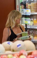 GOLDIE HAWN Shopping at Whole Foods in Los Angeles 09/03/2017