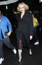 GWENDOLINE CHRISTIE Arrives at Pat McGrath Unlimited Collection Launch Party in New York 09/06/2017