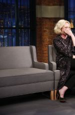 GWENDOLINE CHRISTIE at Late Night with Seth Meyers in New York 09/05/2017