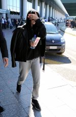 HAILEY BALDWIN Arrives at Malpensa Airport in Milan 09/20/2017