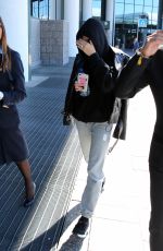 HAILEY BALDWIN Arrives at Malpensa Airport in Milan 09/20/2017