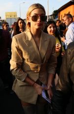 HAILEY BALDWIN Arrives at Missoni Fashion Show in Milan 09/23/2017