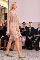 HAILEY BALDWIN at Bottega Veneta Fashion Show in Milan 09/23/2017