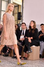 HAILEY BALDWIN at Bottega Veneta Fashion Show in Milan 09/23/2017