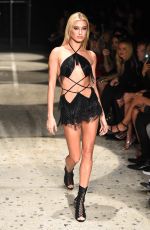 HAILEY BALDWIN at Julien MaCdonald Fashion Show at London Fashion Week 09/18/2017