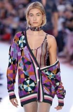 HAILEY BALDWIN at Missoni Fashion Show at Milan Fashion Week 09/23/2017