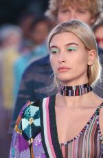 HAILEY BALDWIN at Missoni Fashion Show at Milan Fashion Week 09/23/2017