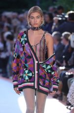 HAILEY BALDWIN at Missoni Fashion Show at Milan Fashion Week 09/23/2017