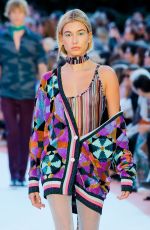 HAILEY BALDWIN at Missoni Fashion Show at Milan Fashion Week 09/23/2017