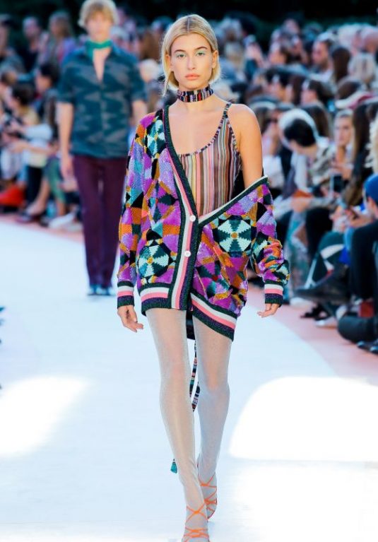 HAILEY BALDWIN at Missoni Fashion Show at Milan Fashion Week 09/23/2017