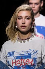 HAILEY BALDWIN at Topshop Fashion Show at London Fashion Week 02/19/2017