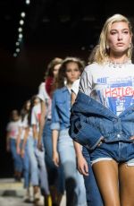 HAILEY BALDWIN at Topshop Fashion Show at London Fashion Week 02/19/2017