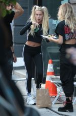 HAILEY BALDWIN on the Seof of a Photoshoot in New York 09/10/2017