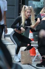 HAILEY BALDWIN on the Seof of a Photoshoot in New York 09/10/2017