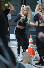 HAILEY BALDWIN on the Seof of a Photoshoot in New York 09/10/2017