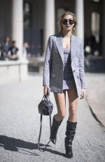 HAILEY BALDWIN Out and About in Milan 09/20/2017