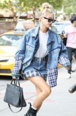 HAILEY BALDWIN Out and About in New York 09/11/2017
