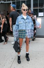 HAILEY BALDWIN Out and About in New York 09/11/2017