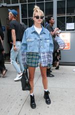 HAILEY BALDWIN Out and About in New York 09/11/2017