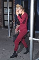 HAILEY BALDWIN Out for Dinner at Carbone in New York 09/12/2017