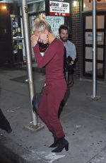 HAILEY BALDWIN Out for Dinner at Carbone in New York 09/12/2017