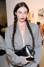 HAILEY GATES at Vivienne Westwood x Juergen Teller Exhibition Opening at NYFW 09/06/2017