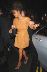 HALLE BERRY Arrives at Love Magazine x Miu Miu Party at London Fashion Week 09/18/2017