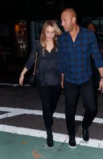 HANNAH DAVIS and Derek Jeter Out in New York 09/11/2017