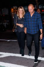 HANNAH DAVIS and Derek Jeter Out in New York 09/11/2017